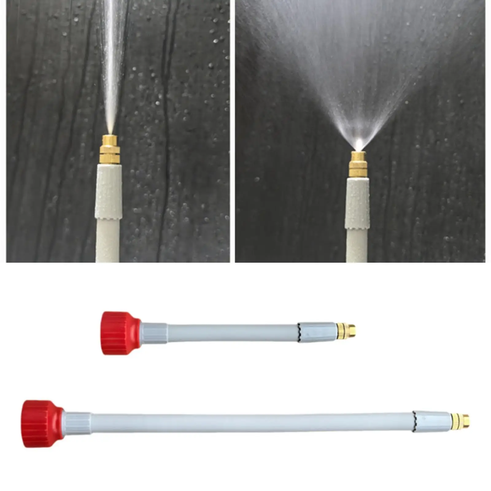 Flexible Sprayer Extension Rod Adjustable Watering Nozzle Garden Pump Sprayer Pole for Outdoor Plant Care