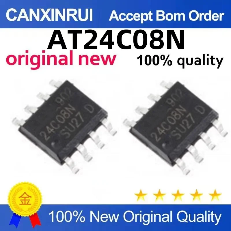 

（100 pieces）AT24C08 24C08N Chip Package SOP-8