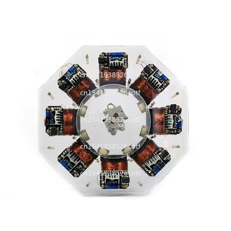 Brushless Disc Motor High Power Electric Motor Large Pseudo Perpetual Motion Machine!