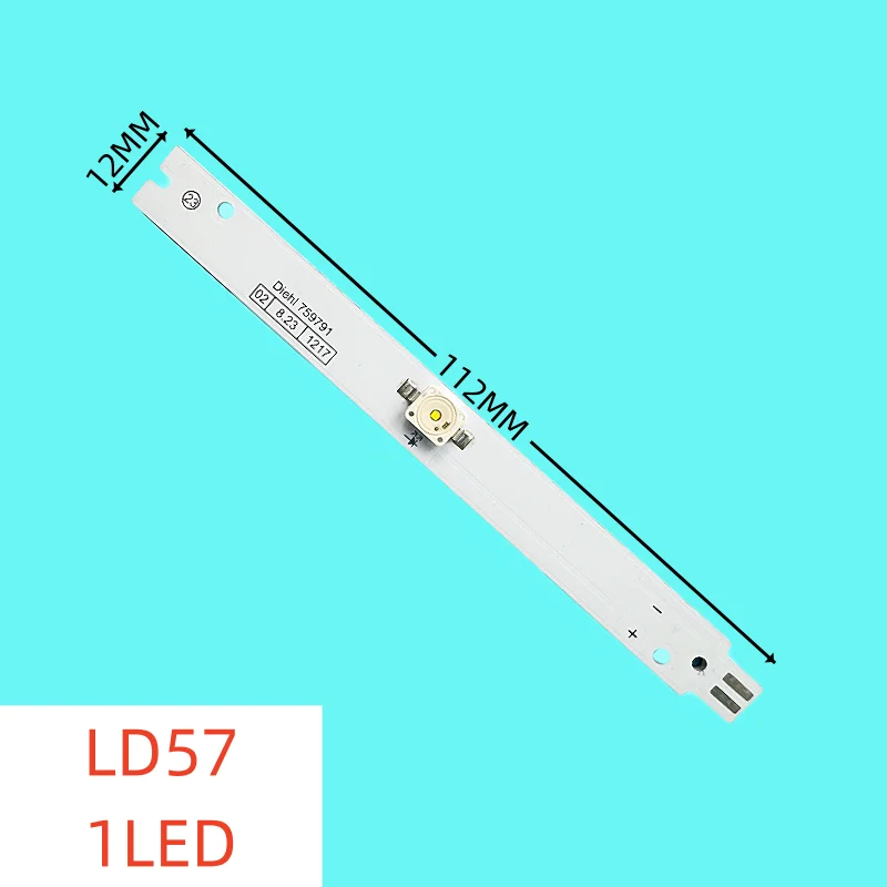 1PCS 1lamp 759791 For Siemens Bosch Refrigerator LED LAMP Light Strip Display light parts