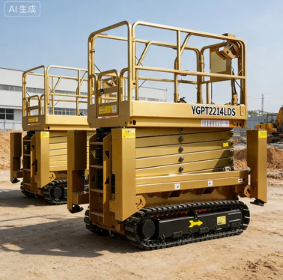 

YG Customized Electric Scissor Lift 4-18m Aerial Skylift 6m 8m 10m 14m Mobile Lifter Scaffolding Electric Hydraulic Scissor Lift