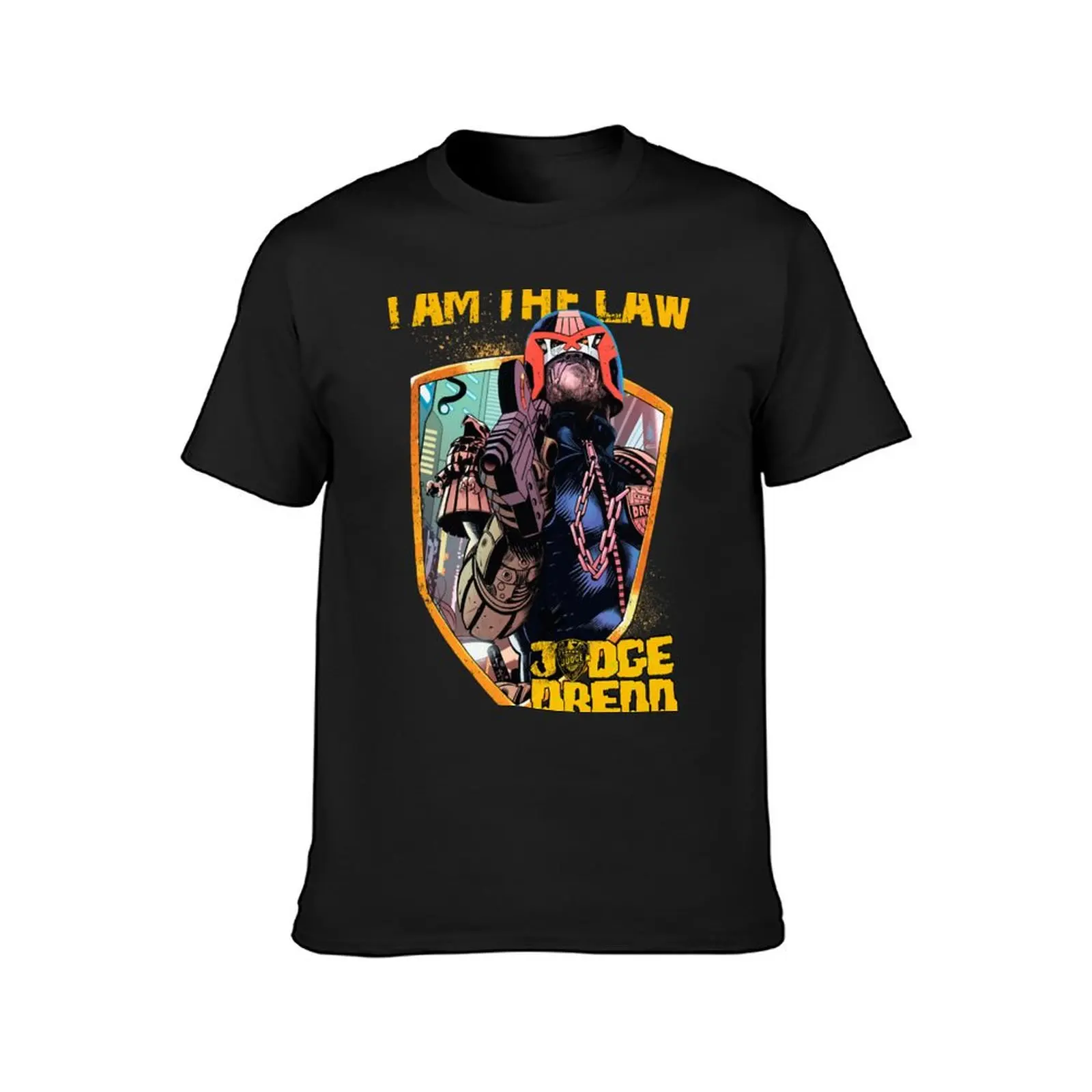 Dredd - I Am The Law T-Shirt sublime Blouse plain t shirts men