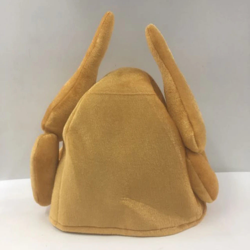 

Turkey Hat Soft Material Comfortable One Size Thanksgiving Day Turkey Hat Headwear Halloween Christmas Costume
