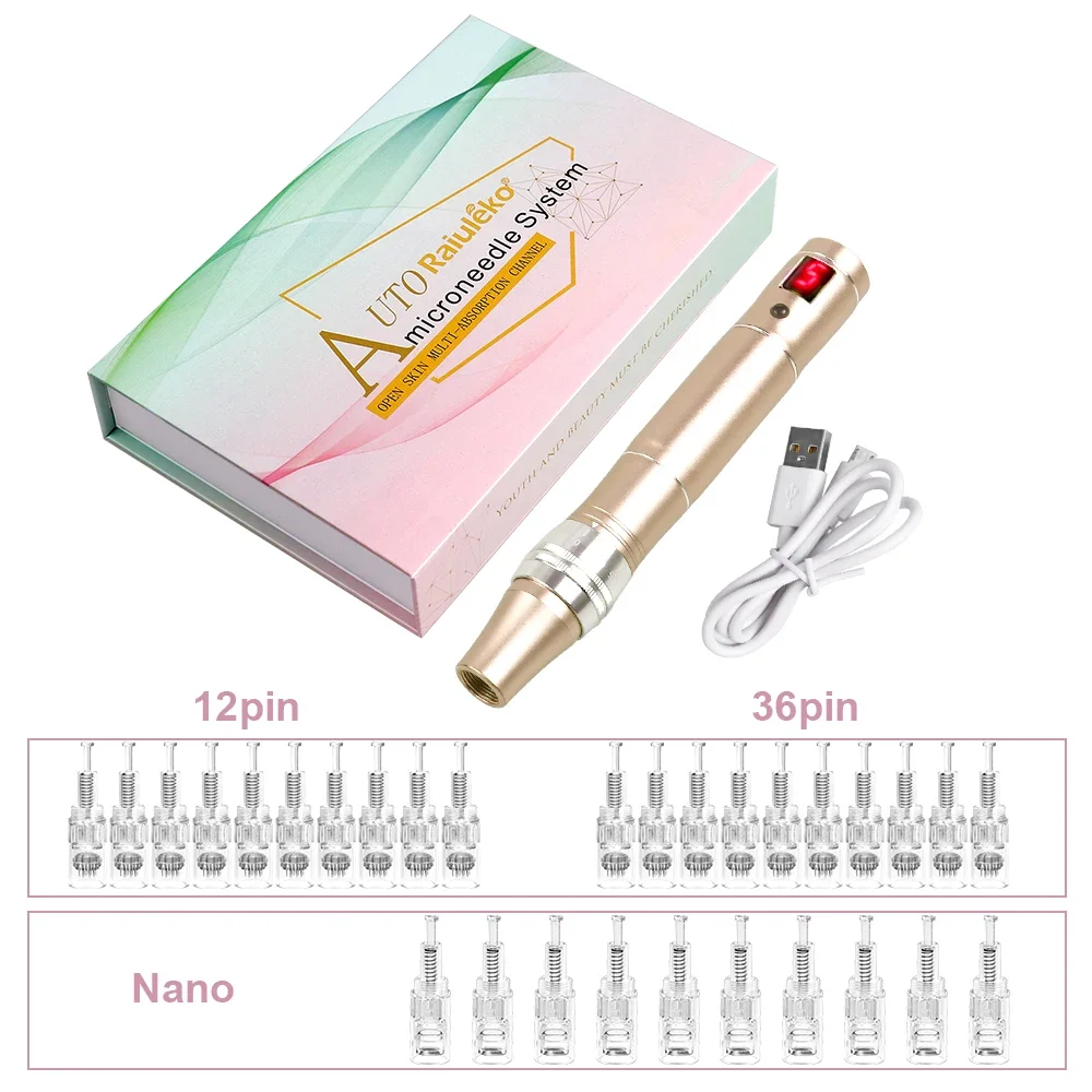 Ultima Dr.imp Pen Wireless Derma Rolling Digital 5-Gang Dermapen Microneedling-Kartusche Mesotherapie Elektrisches Schönheitspflege-Tool – Detail 21