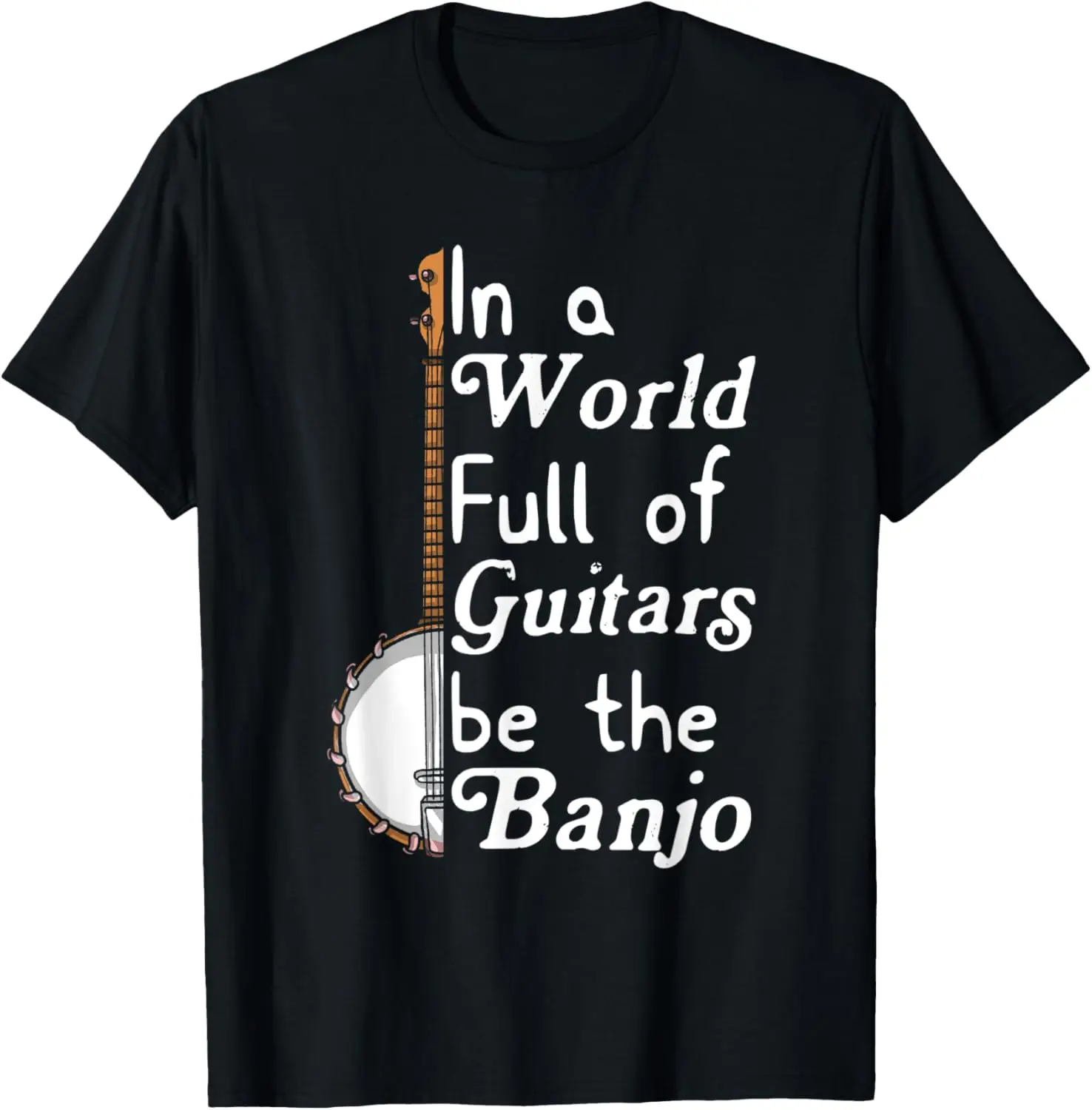 Banjo Tshirt For Men Bluebird Tennesse Mandolin Bluegrass T-Shirt