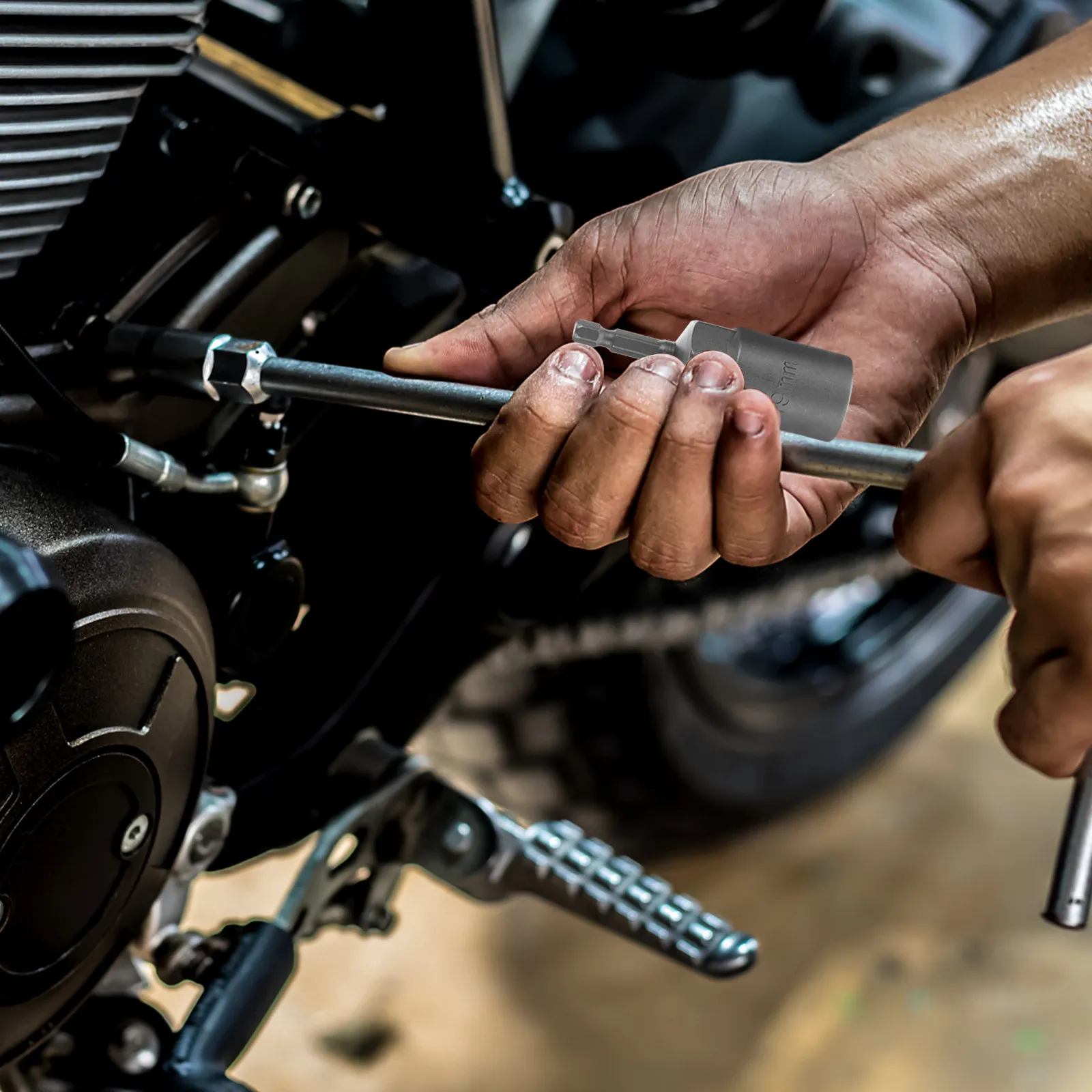 

Набор из 4 прочных стальных насадок-гайковертов для дрелей и электроинструментов, разные размеры, для механиков и домашнего использования, подарок, высокая износостойкость