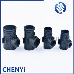 Auto waterproof wire harness connector bellows buckle manifolds T-tee ailpin Corrugated pipe clamp clasp cover 9806136 9806105