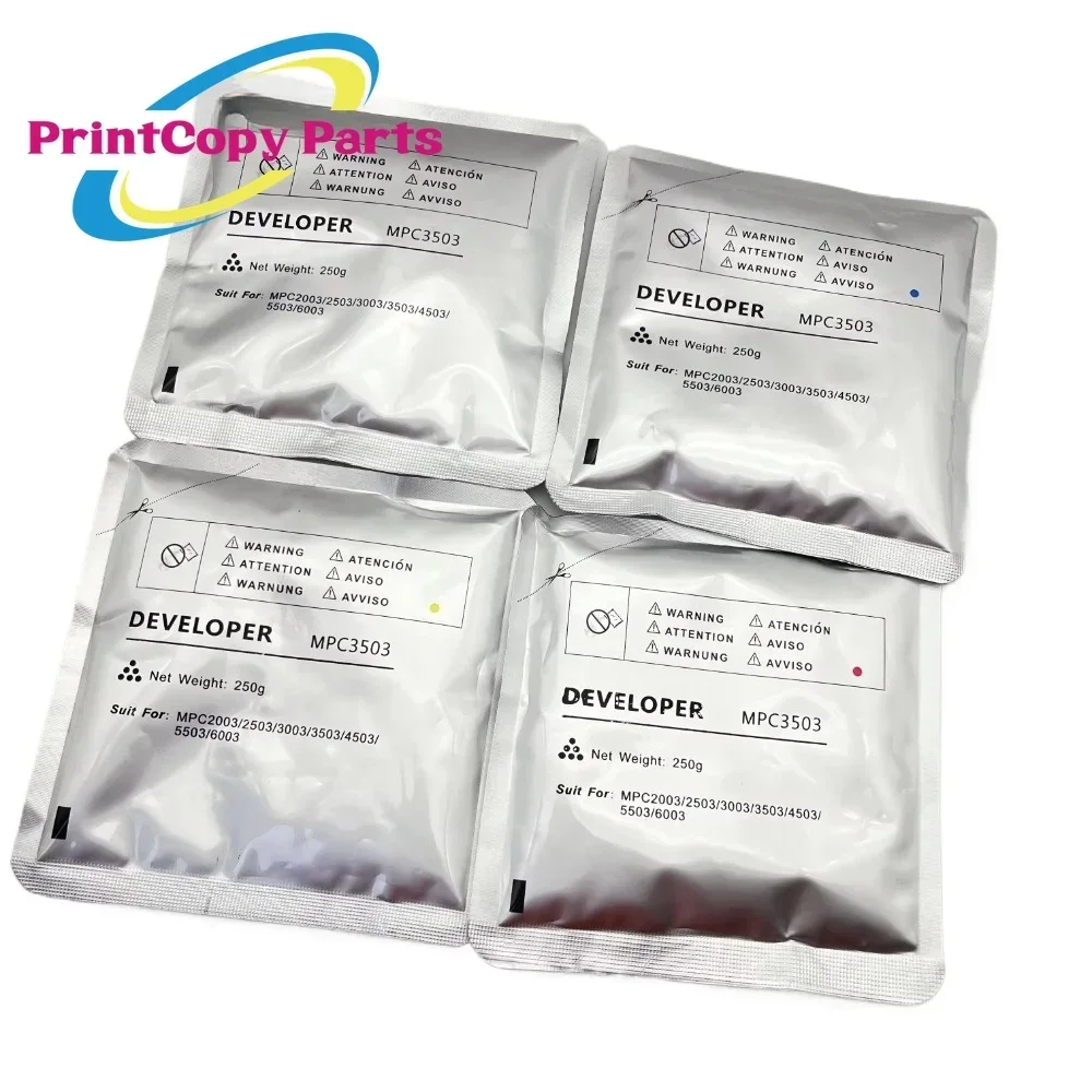 Developer CMYK for Ricoh Aficio MP C2003 C2503 C3003 C3503 C4503 C5503 C6003 MPC 2003 2503 3003 3503 4503 5503 2504 250g/bag