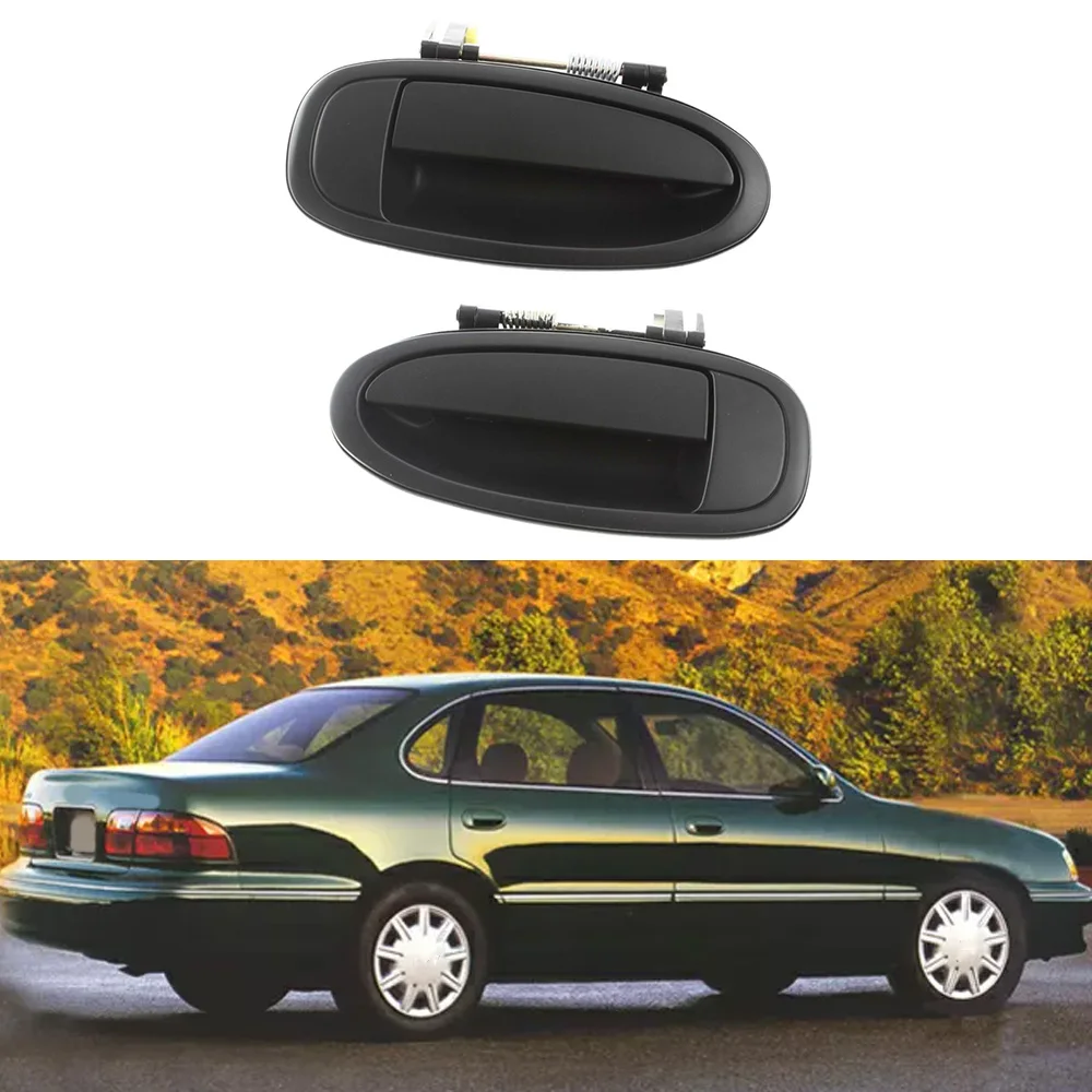 2pcs Car Outside Exterior Door Handle Rear Left Right for Toyota Avalon 1995 1996 1997 1998 1999 69230AC010C0 69240AC010C0