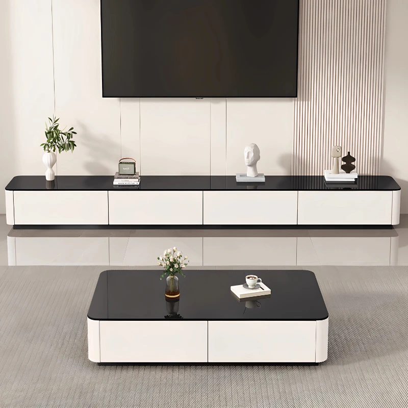 Panel decorativo para Tv, mueble de almacenamiento Rtv, sofás, envío, mueble de Tv blanco, accesorios para el hogar, muebles modernos de lujo