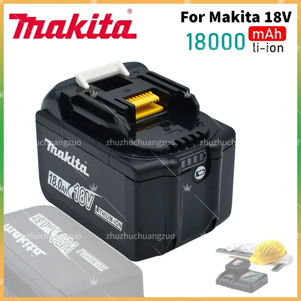 

100% Makita Replacement 18V 18.0Ah Battery For BL1830 BL1830B BL1840 BL1840B BL1850 BL1850B rechargeable battery LED indicateur