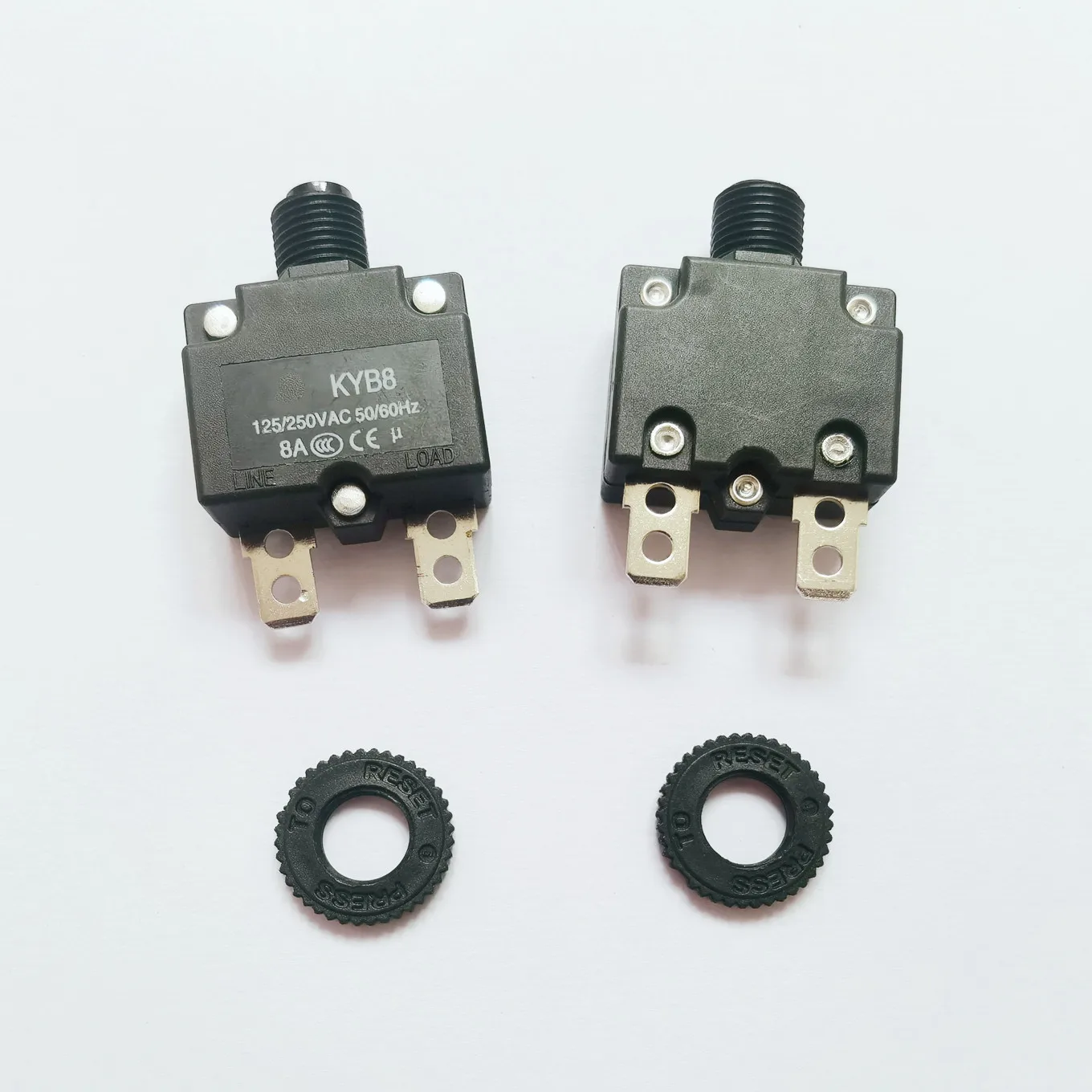 Original new 100% KYB8 current overload 3A 4A 5A 6A 7A 8A 10A 12A 15A 18A 20A cleaning machine overcurrent protector