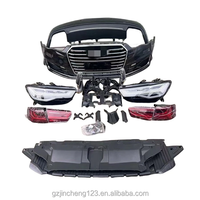 

Передняя деталь автомобильного кузова для Audi A6 C7, обновленный корпус до новой модели, передняя деталь в сборе