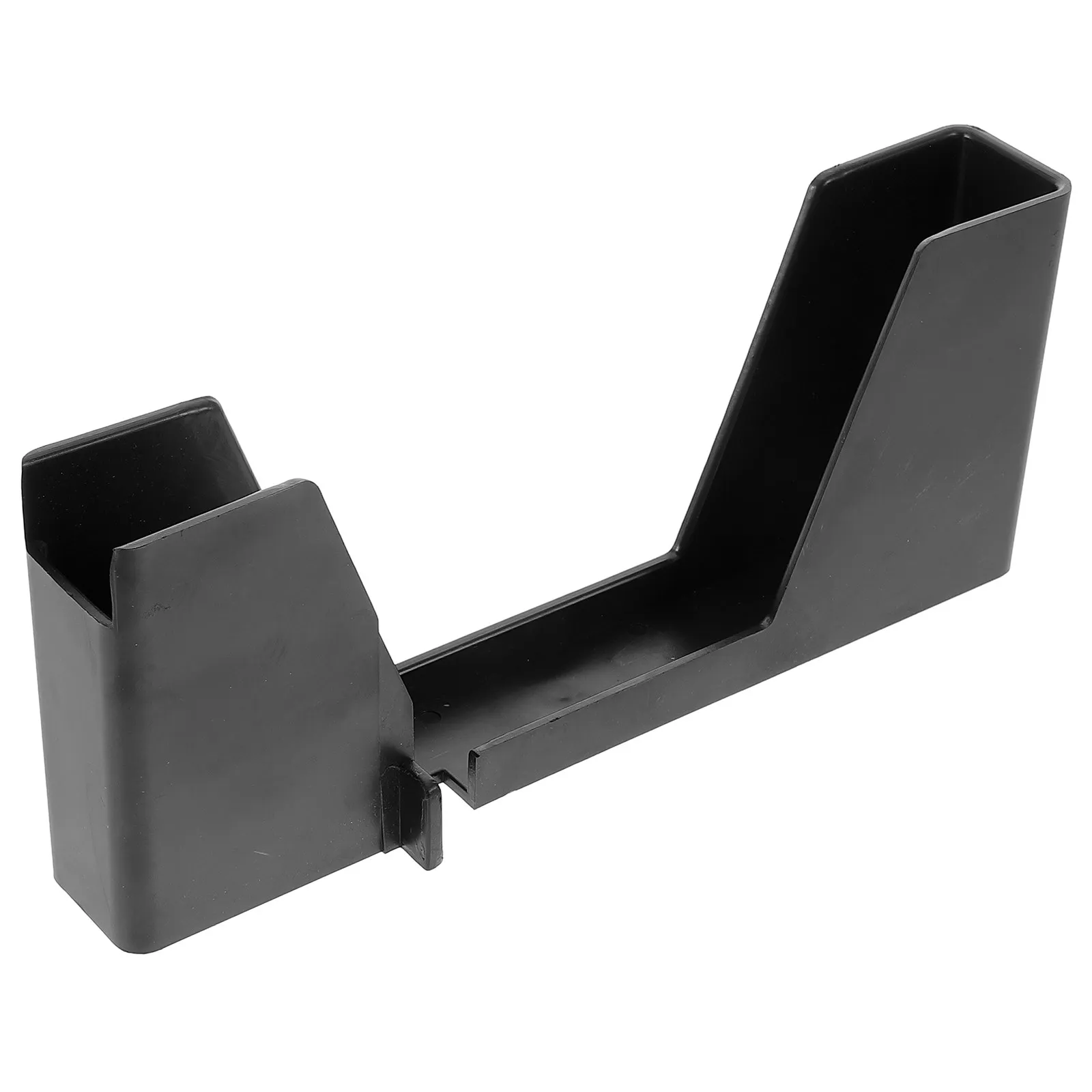 

Black Raffle Ticket Dispenser Plastic Holder Stand for Game Machines Roll Tickets Lotteries Ticket Organizer Storage Box