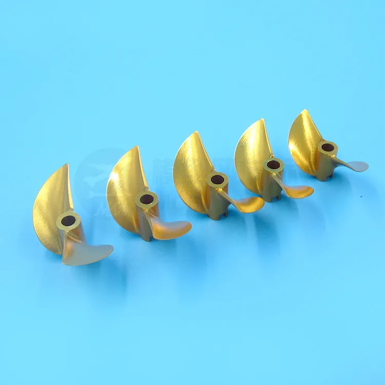 1Pair Pitch 1.6 Hole 4mm/4.76mm High Speed 2-Blade Paddle Outer Dia 38/40/41/42/43/44/45/46mm CNC Propeller for RC Electric Boat