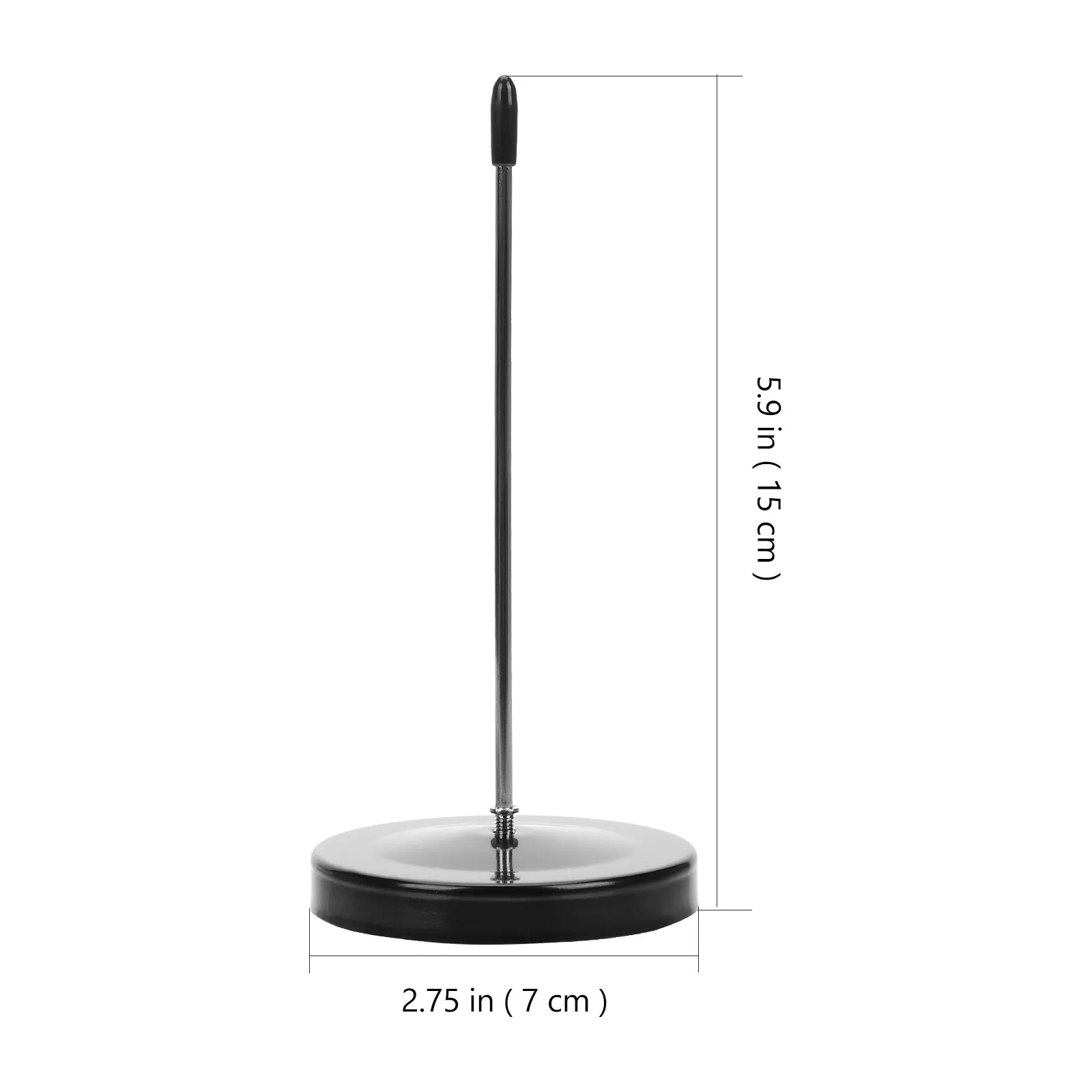 4Pcs Metal Receipt Holder Spike Paper Organizer Memo Holder Restaurant Office Desk Check Bill Organizer Spike Pole