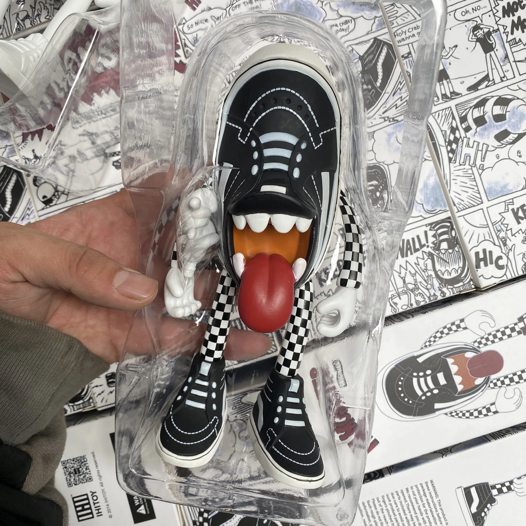 Figurine en PVC Hi Monster Shoe, modèle monstre, beurre fait à la main, chimplay mobile, populaire