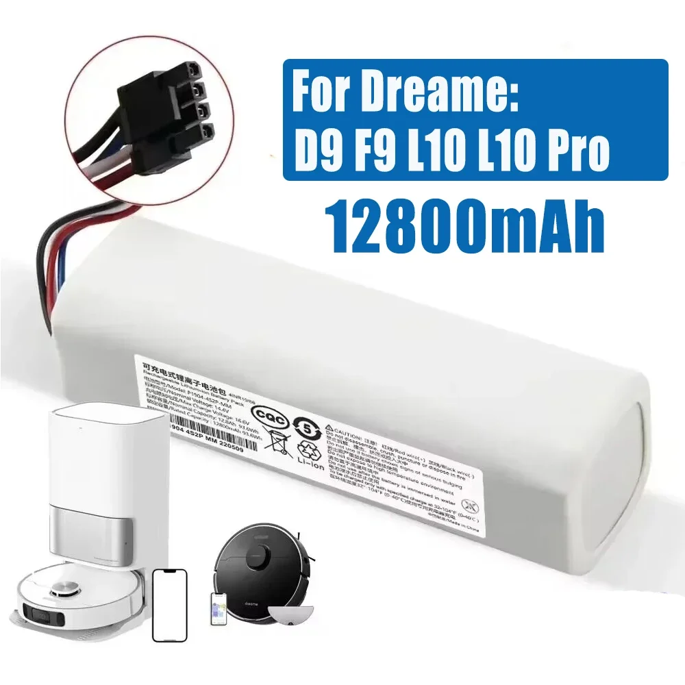 P2008-4S2P-MMBK Original Replacement Battery For Dreame F9 D9 L10 Pro Plus RLS3 RLS5 RLS5L RLS5D Accessories Parts