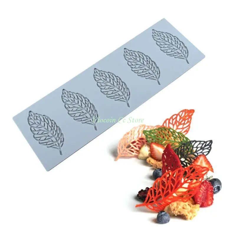 X90F Fondant Moulds Silicones Molds DIY Cake Baking Tool Cake Molds 5 Type to Choose for Chocolate Cake Decoration