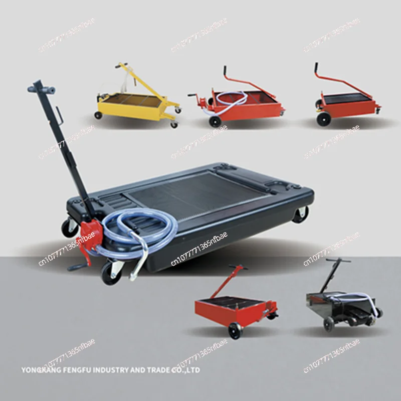 Oil Drain Pan for Bus Truck Coach Plastic/Iron Waste Oil Collector Gearbox Oil Catcher Container