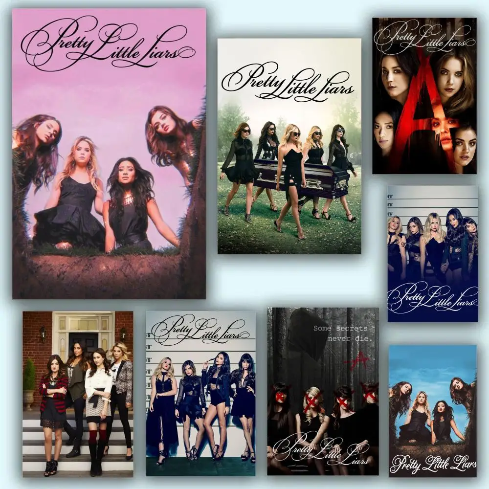 ملصق تلفزيوني جميل على شكل كذاب صغير HD أنيمي موضوع ساخن للمغني/OST/فيلم مقاوم للماء ذاتي اللصق ديكور منزلي