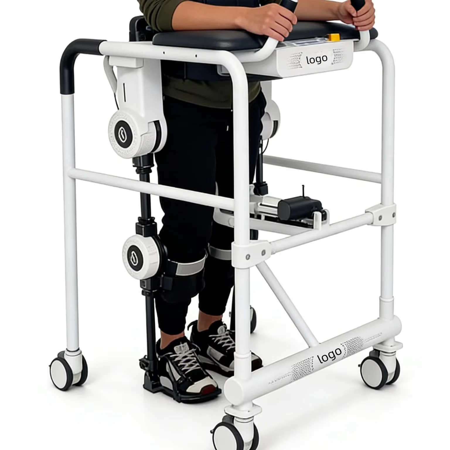Medical / Home-use Lower Limb Exoskeleton Walking Robot / Physical Therapy Equipment for Standing and Walking Training