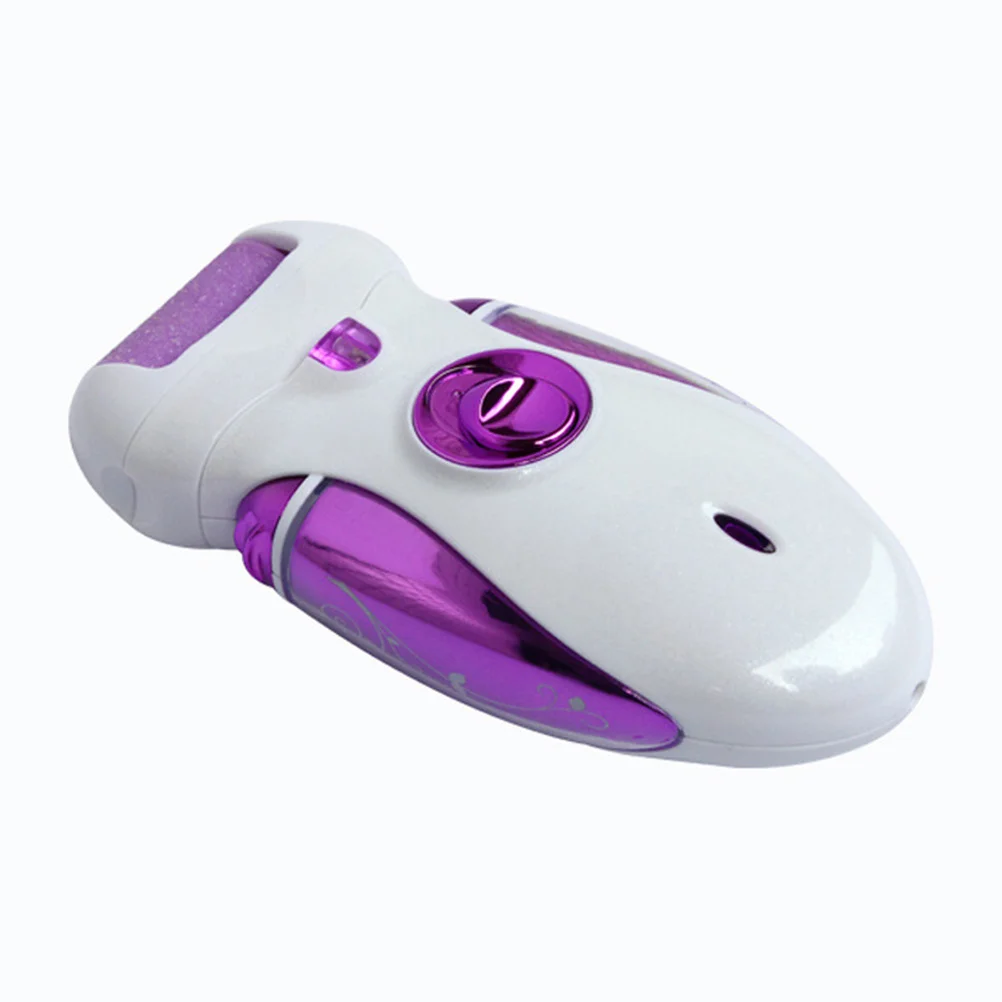 

Electric Epilator 4 in 1 Rechargeable Cordless Wet Dry Hair Removal Full Body Hair Shaver Bikini Trimmer Purple White Women