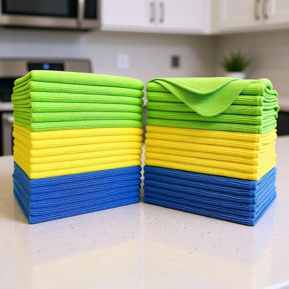 

Микрофибровые салфетки для уборки, 16x16 дюймов, 36 штук, разные цвета