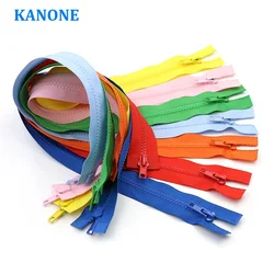 5# Resin Zippers double slider open ended zipper for sleeping bags sofa garments craft sewing L: 50/60/70/80/100/150/200cm200cm