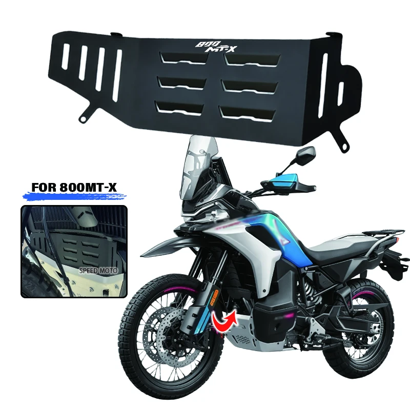 

Для CFMOTO 800MT-X 800 MTX MTX800 2024 2025 аксессуары для мотоциклов, защитная пластина двигателя, крышка двигателя, решетка радиатора, защита