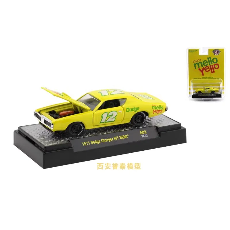 

Литой под давлением M2 масштаб 1/64 MELLO YELLO Dodge Warhorse легкосплавный автомобиль Коллекционная игрушка в подарок сувенир дисплей орнамент