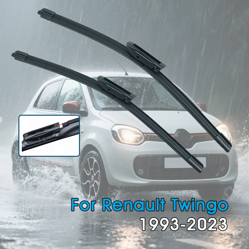 

Car Wiper Blades For Renault Twingo I MK1 MK2 BJ MK3 1993-2023 Windshield Windscreen Front Window Blades Car Accessories