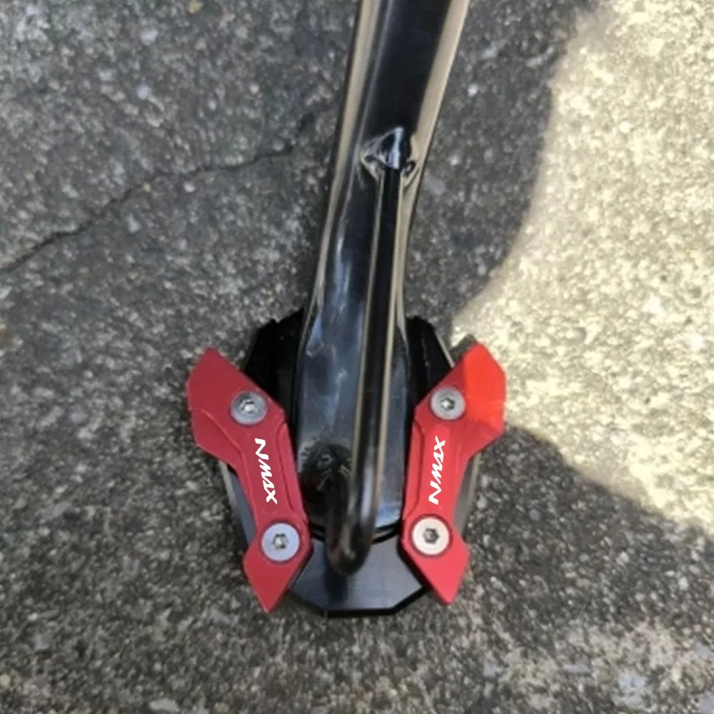 

For YAMAHA NMAX155 NMAX125 N-MAX NMAX 155 125 Motorcycle Accessories Kickstand Foot Side Stand Enlarger Extension Plate Pad