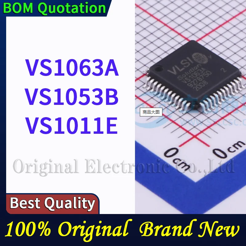 5pcs/lot VS1011E VS1011 VS1053B VS1053B-L VS1063A-L VS1063A VS1011E-L In stock Original High quality