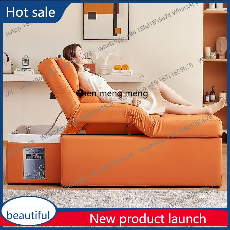 

A6239 High-end electric bed beauty salon shampoo bed massage bedside treatment bed water circulation fumigation