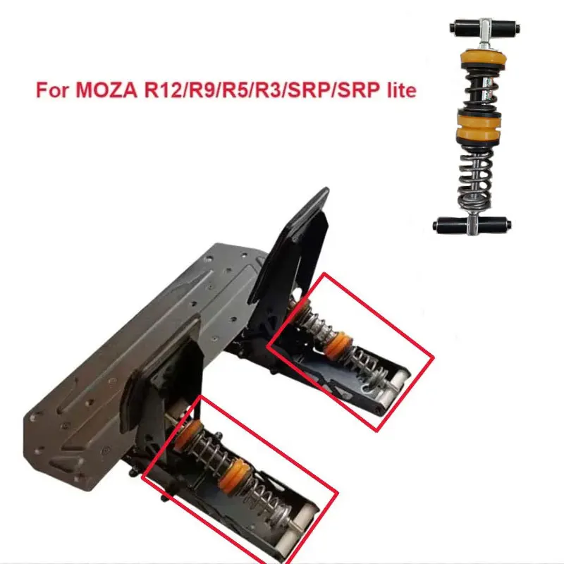 Simulated Racing Game Modification Pedal Clutch Throttle Brake Hydraulic Spring Damper Mod Kit For  MOZA R12/R9/R5/R3