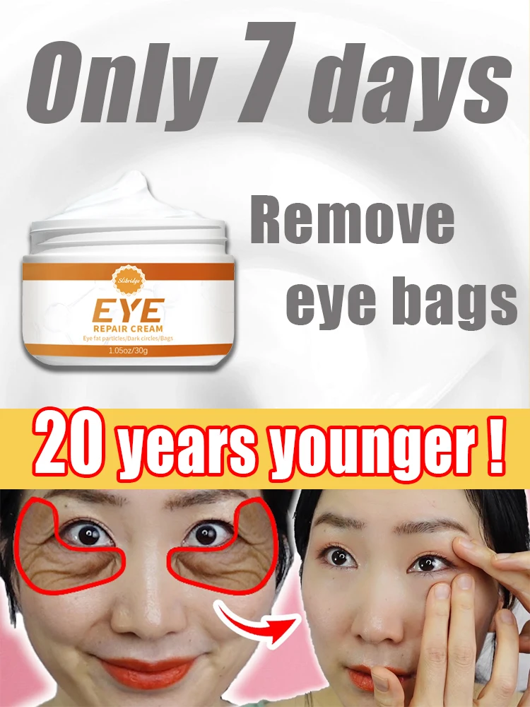 

Remove bags Puffiness away work under eyes