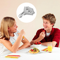 2Pcs Manual Orange Squeezer Stainless Steel Fruit Juicer Clip Efficient Hand Press for Lemons Limes Citrus Juice Extractor At