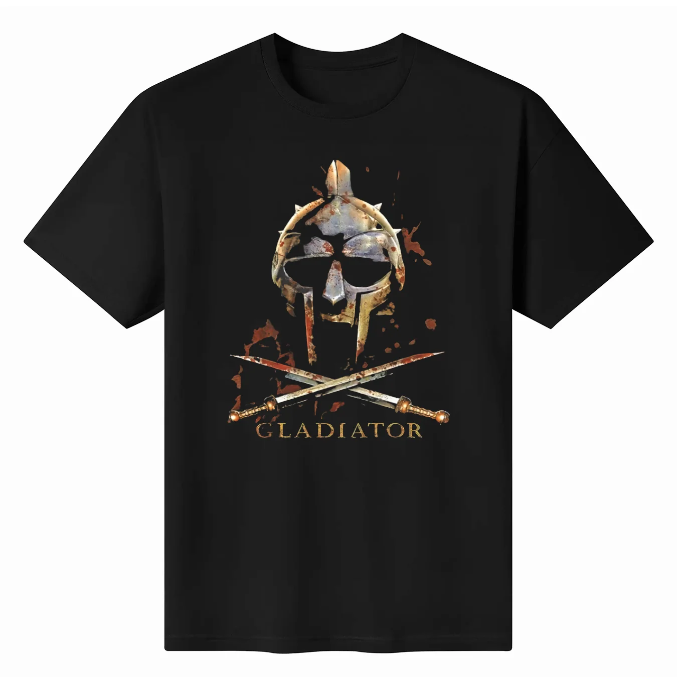 Gladiator Historical Drama Ancient Rome Movie Helmet Mens T-Shirt. Summer Cotton Short Sleeve O-Neck Unisex T Shirt New S-3XL