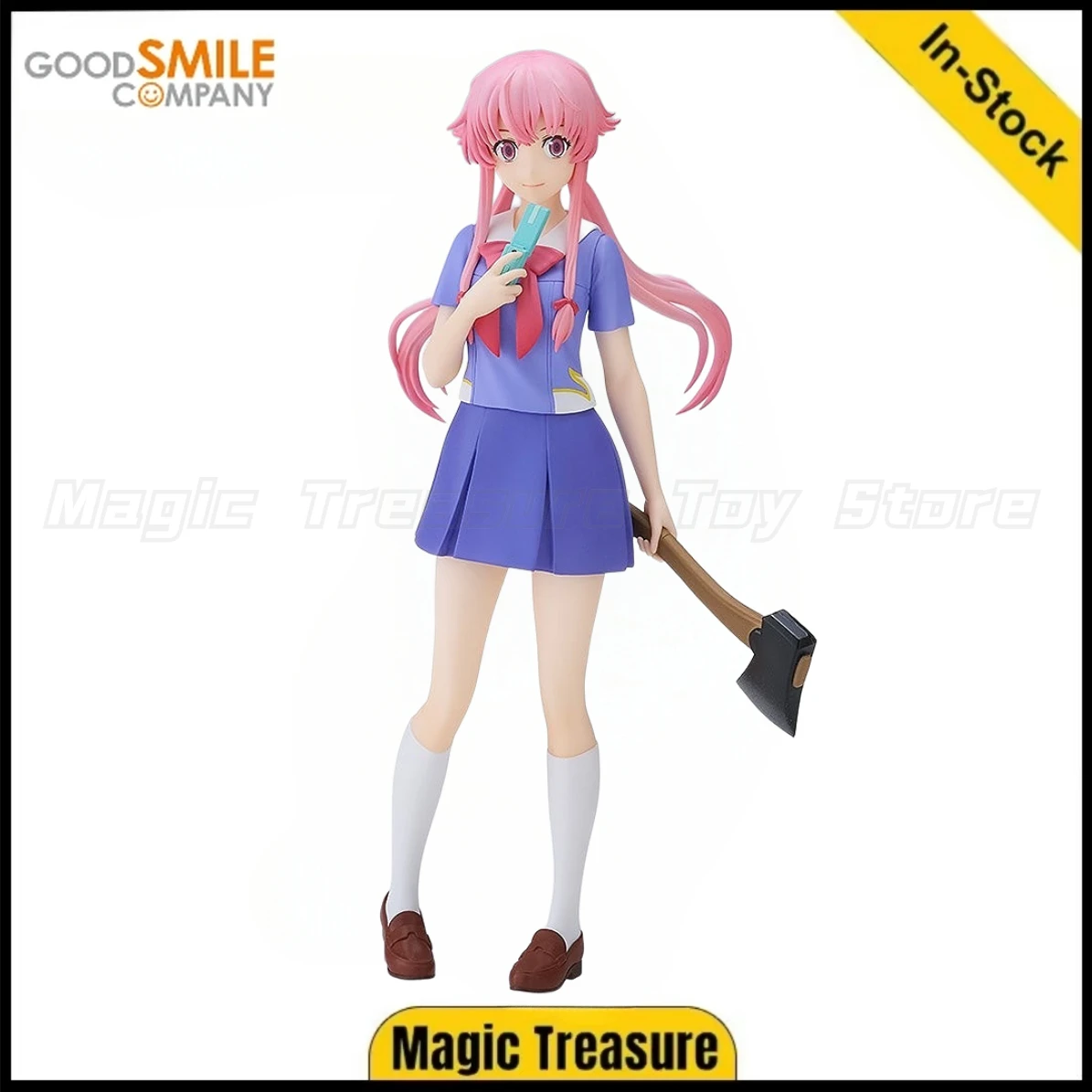 

【In Stock 】Original GSC PUP Future Diary Yuno Gasai 17cm Figure Anime Model Toys Gift Dolls