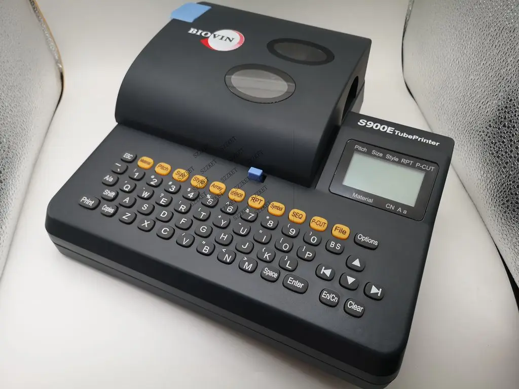 tube coders S700E cable label machine English version Line number machine S900E Upgraded number tube printer Heat shrinkable
