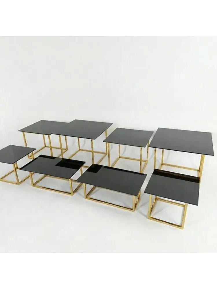 17-delige zoete lekkernijen presentatieschotel buffet houder snoepbar dessertbord voor theepauze bruiloft verjaardag podium cafetaria tafel - afbeelding 2