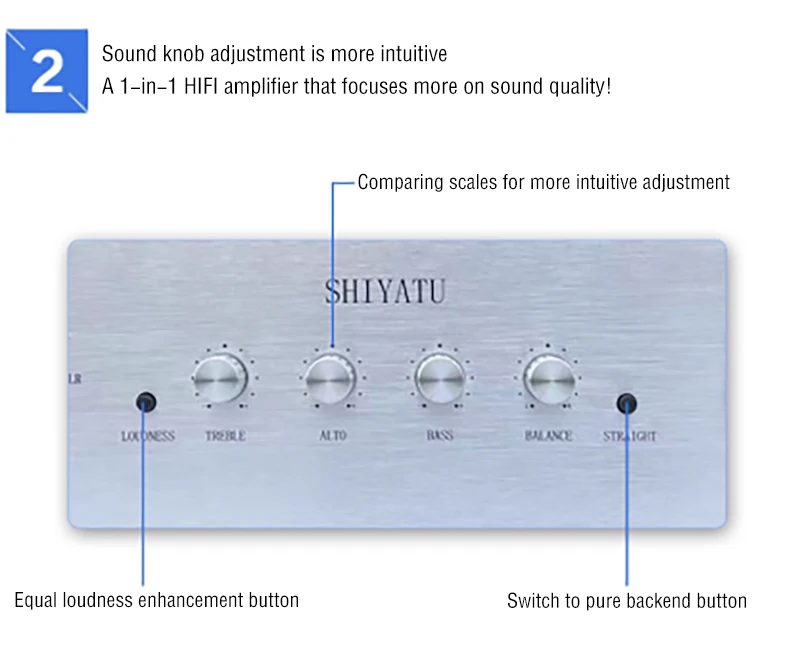 AIYIMA SMSL A8 HIFI Kombinierter Verstärker 300 W 2 Kanal 16 Importierte Metallversiegelte Röhre Bluetooth Ausgewogene CD Verstärker Audio