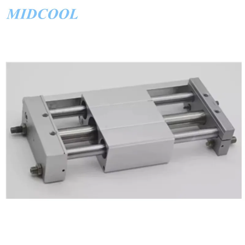 Magnetically Coupled Rodless Cylinder Slider Type Ball Bushing Bearing CY1L32H  Stroke 100 200 300 400 500 600 700 800mm