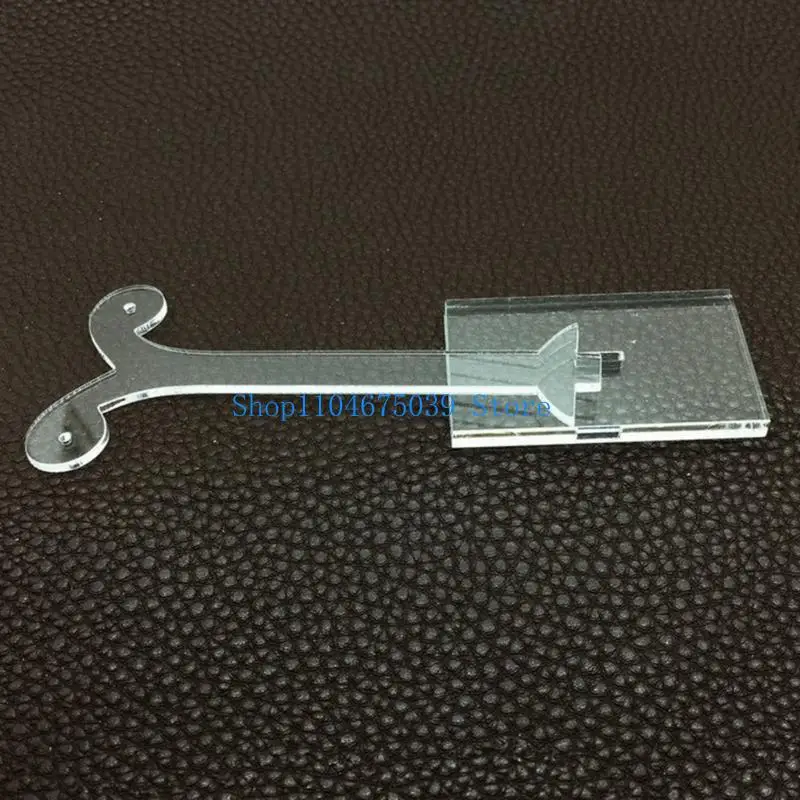 منظم عرض حلق أكريليك على سطح الطاولة 5asd، حامل مجوهرات شفاف لبراعم الفاصوليا للاستخدام في المعارض والخزائن