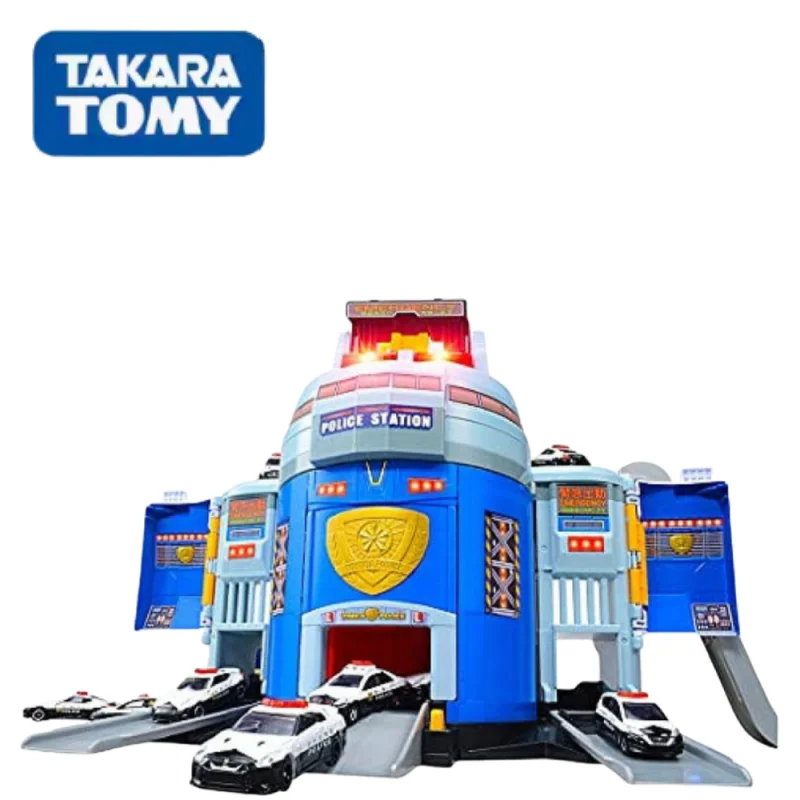 TAKARA TOMY Transformer DX Police Station Japan Toy Contest 2021 Basic Toy Excellence Award, boy collection display gift.