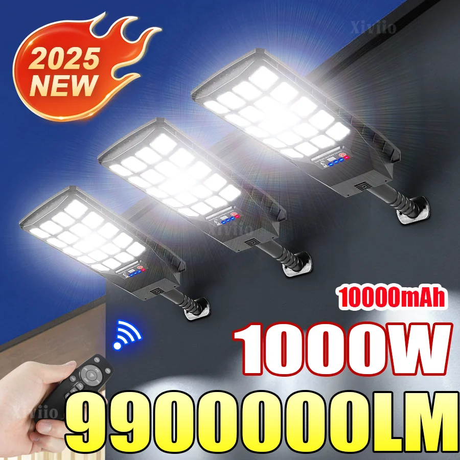 

2025 НОВЫЙ ультра яркий светодиодный солнечный свет, мощный уличный водонепроницаемый солнечный уличный фонарь, солнечная лампа, дополнительный солнечный садовый фонарь