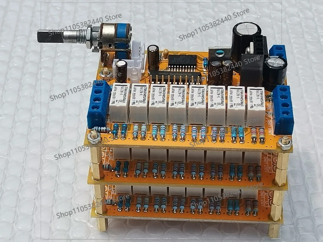 Relay Volume Control Board for ALPS Potentiometer Upgrade, HiFi Audio Preamp Attenuator Module