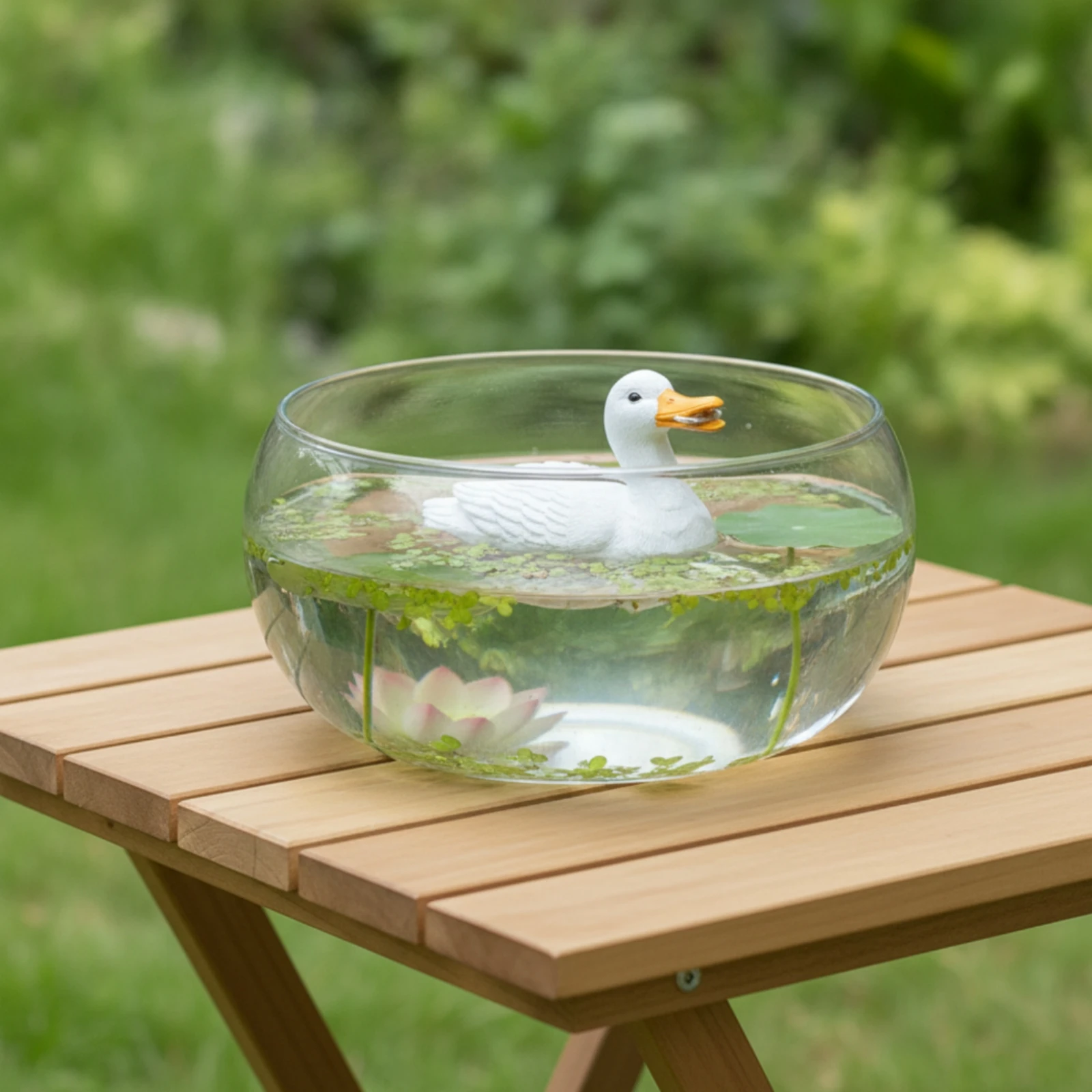 Floating Duck Realistic Pond Ornament with Molded Feathers Duck Decoy Long-Lasting Decor Outdoor for Gardeners, Ponds