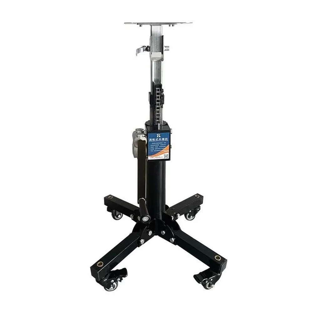 

180 Degree Adjustable Three or Four Wheels Woodworking Installation Bracket, Adjustable Heavy-duty Lighting Fixture Tool